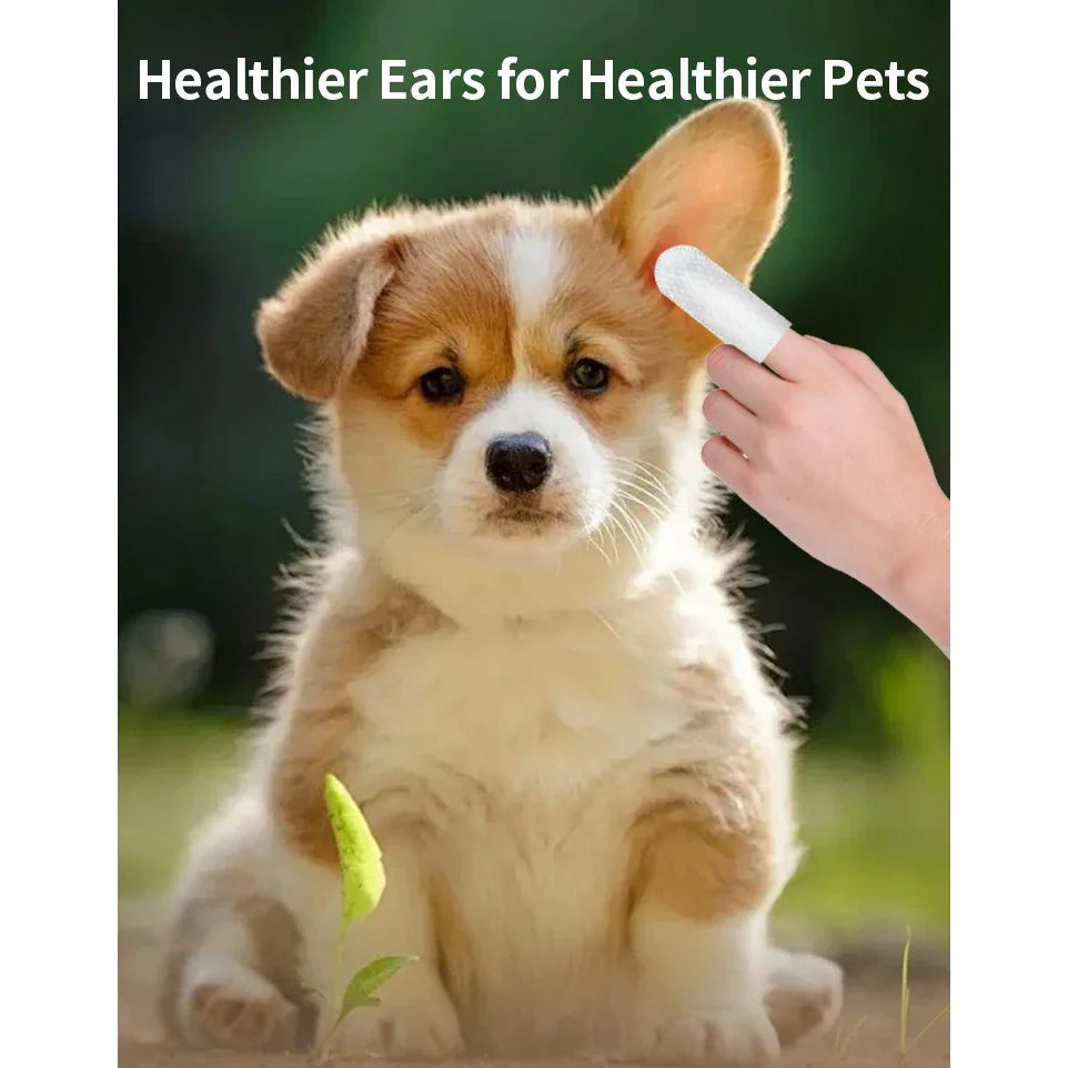 Pawora™ Pet Ear Cleaning Finger Wipes (50 PCS)