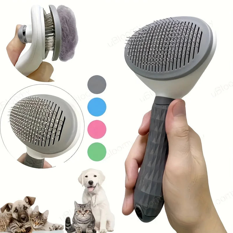 Pawora™ Self-Cleaning Pet Grooming Brush