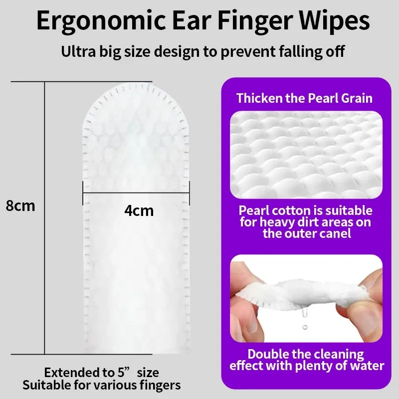 Pawora™ Pet Ear Cleaning Finger Wipes (50 PCS)