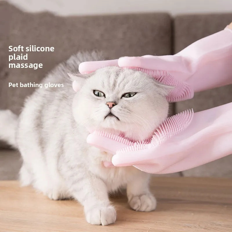 Pawora™ Silicone Pet Bath & Grooming Glove