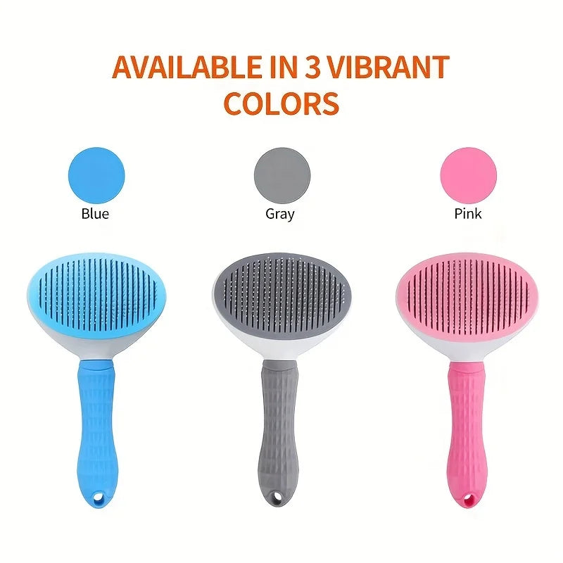 Pawora™ Self-Cleaning Pet Grooming Brush